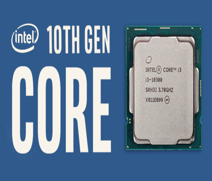 Intel Core™ i3-10300 Processor (8M Cache- up to 4.40 GHz) FCLGA1200 ...